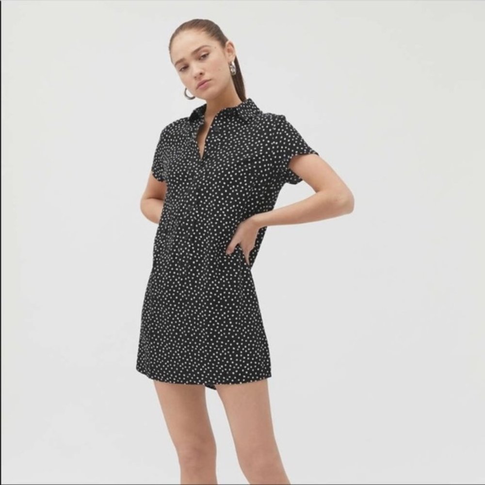 Urban Outfitters Polka Dot Shirt Dress